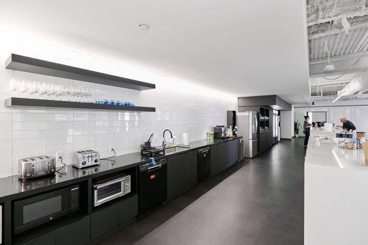 office kitchen area