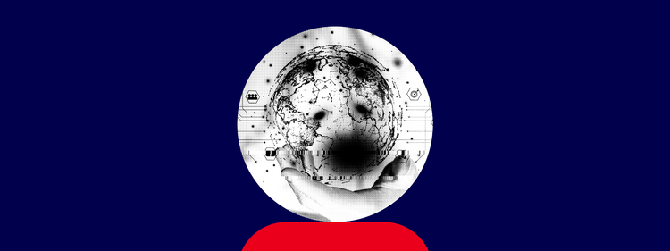 Abstract illustration showing modern cybersecurity attack vectors targeting digital infrastructure.