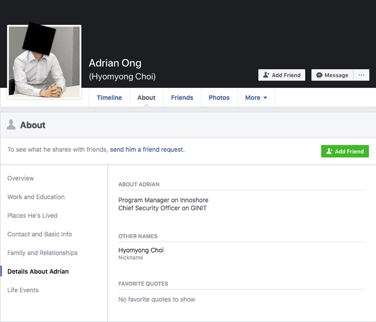Facebook Page​​ 